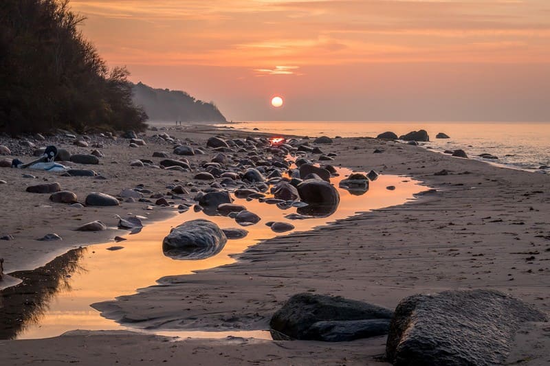 Sonnenuntergang Rügen